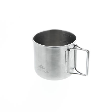 Tasse camp du randonneur MH150 inox (0,4 litre)