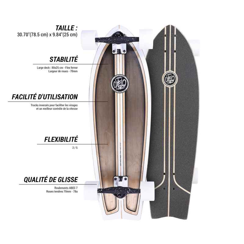 Fish Surf Classic Longboard - Oxelo