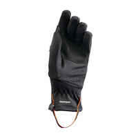 KIDS' HIKING TOUCHSCREEN COMPATIBLE GLOVES - SH500 MOUNTAIN STRETCH - AGE 6-14