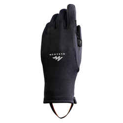 Παιδικά ελαστικά γάντια πεζοπορίας MH500 - Μαύρο