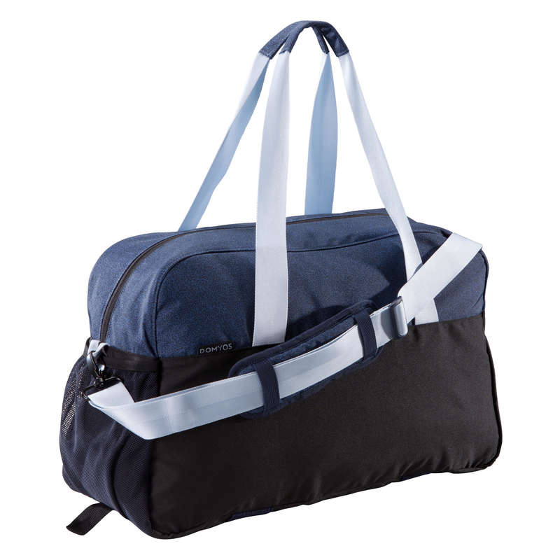 DOMYOS Cardio Fitness Bag 30-Litre - Black/Blue/Grey ...