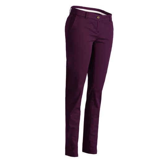 
      Women’s Mild Weather Golf Trousers - Plum
  