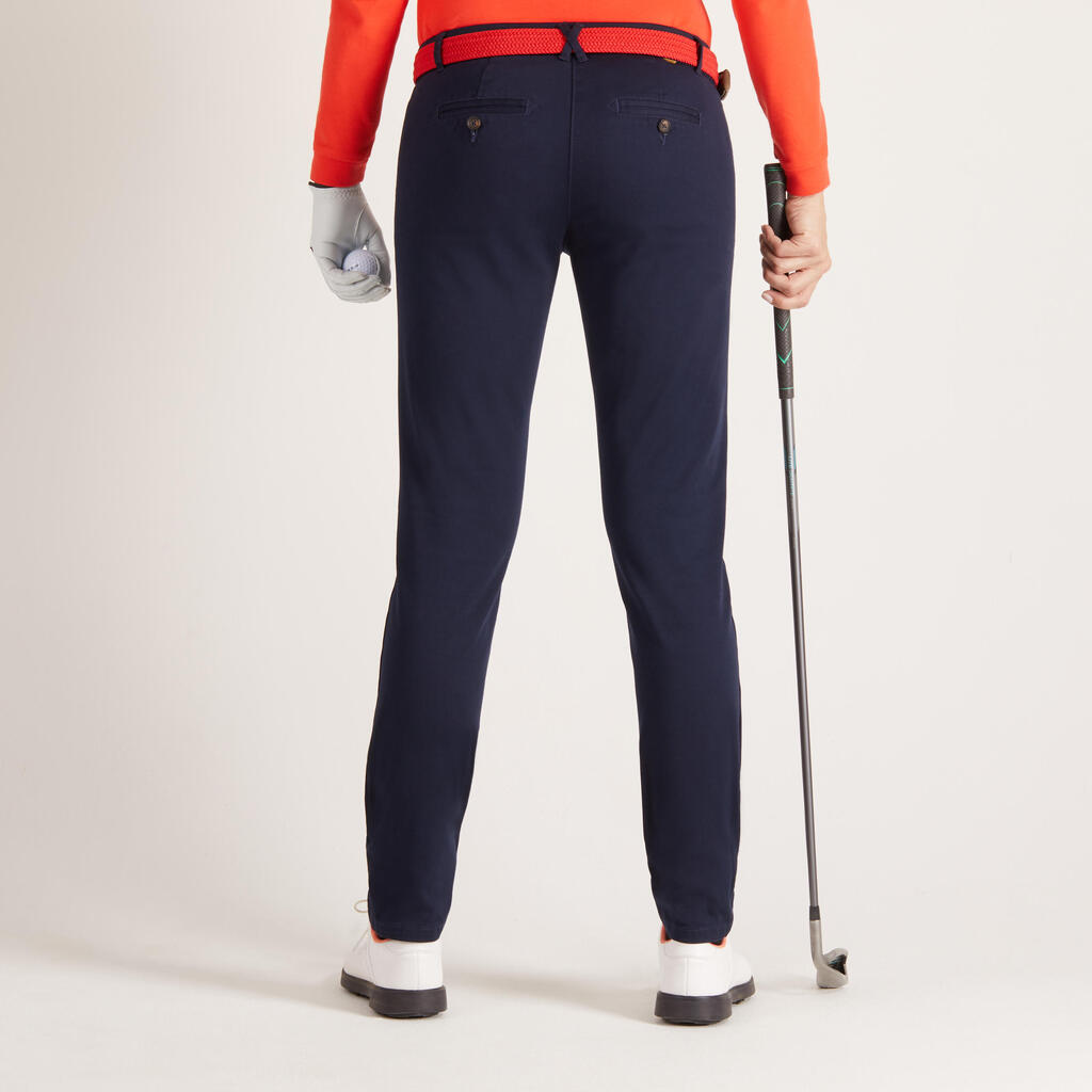 Golfhose Damen milde Temperaturen dunkelviolett