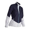 Dames regenjasje 900 voor golf marineblauw en grijs