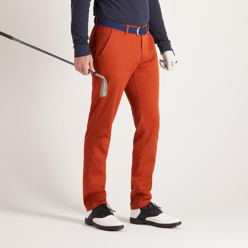 MEN’S MILD WEATHER GOLF TROUSERS RUST