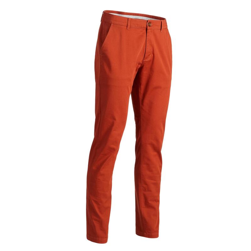 MEN’S MILD WEATHER GOLF TROUSERS RUST