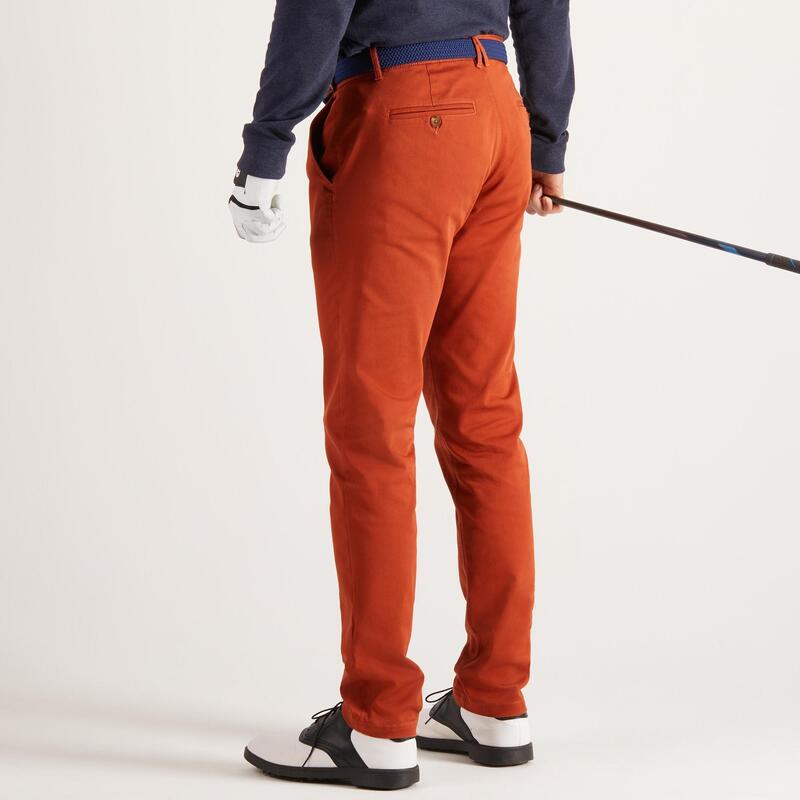 MEN’S MILD WEATHER GOLF TROUSERS RUST