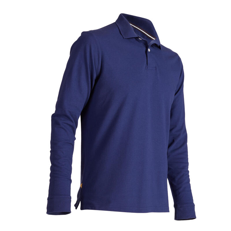 Férfi galléros póló, hosszú ujjú - MW500