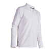 Men’s Mild Weather Long Sleeve Golf Polo Shirt - White