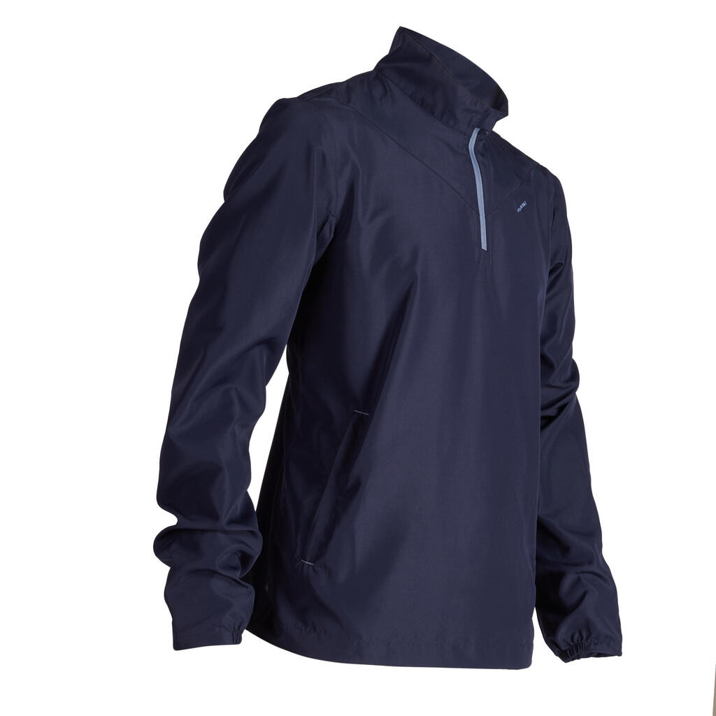 Men’s mild weather windbreaker navy blue