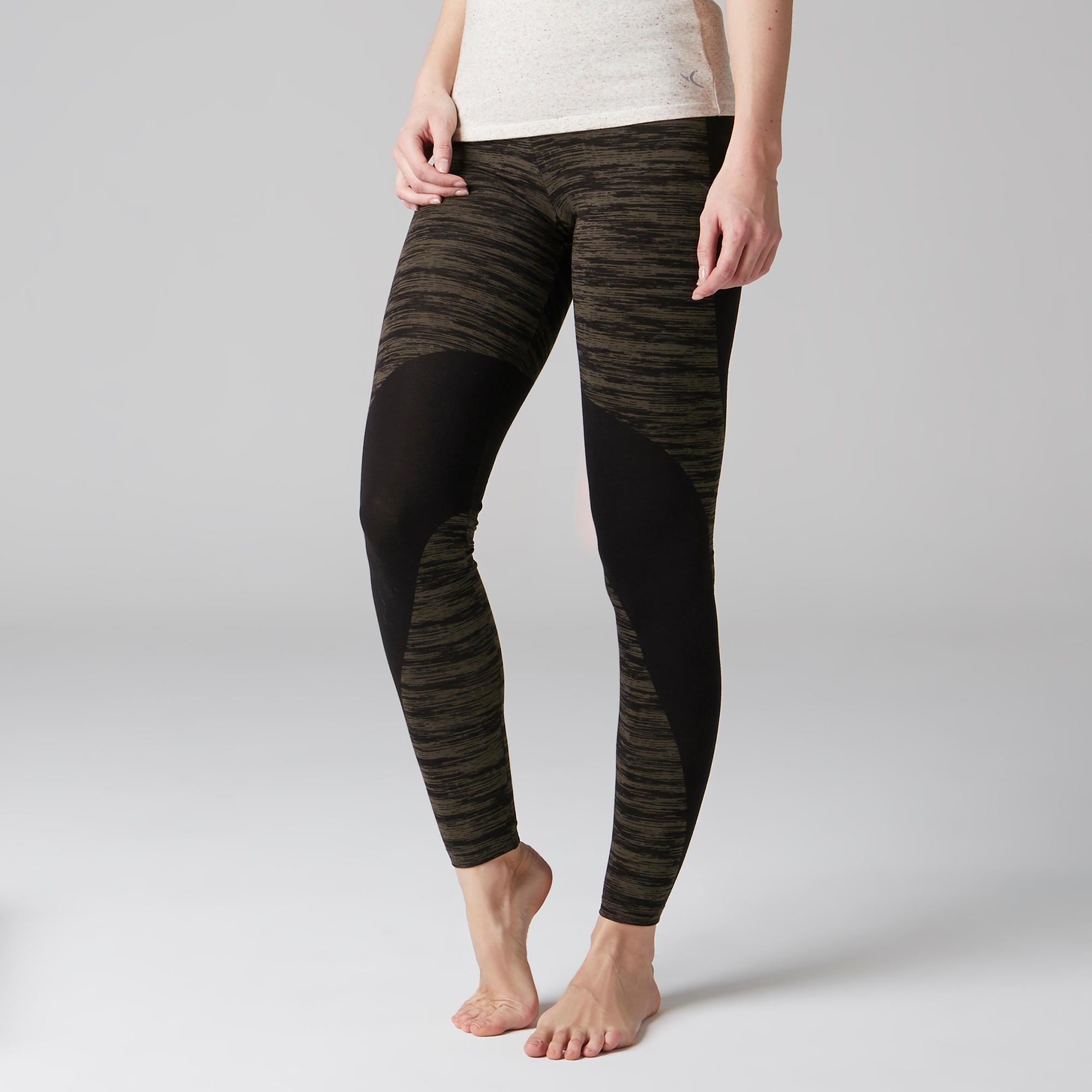 khaki workout leggings