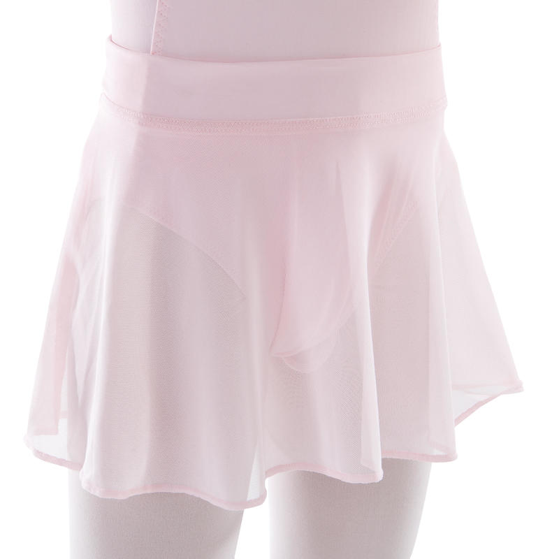 Jupette de danse classique en voile fille rose Jupette de danse classique en voile fille rose