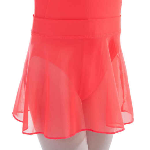 
      Girls' Voile Ballet Skirt - Coral
  