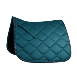 Tapis de selle équitation cheval dressage ESPERIA vert