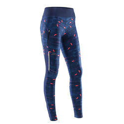 COLLANT JOGGING FEMME RUN DRY+ F BLEU FONCE