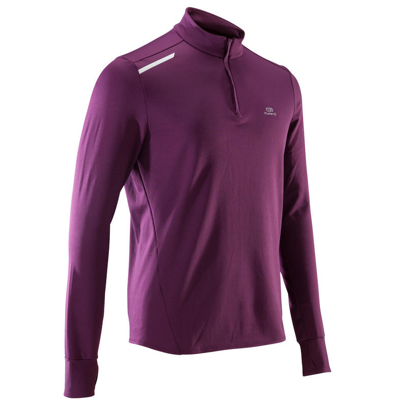 ФУТБОЛКА ДЛЯ БЕГА С ДЛИННЫМИ РУКАВАМИ МУЖСКАЯ Run Warm Decathlon 145903