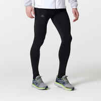 RUN WARM MEN'S RUNNING TIGHTS - BLACK