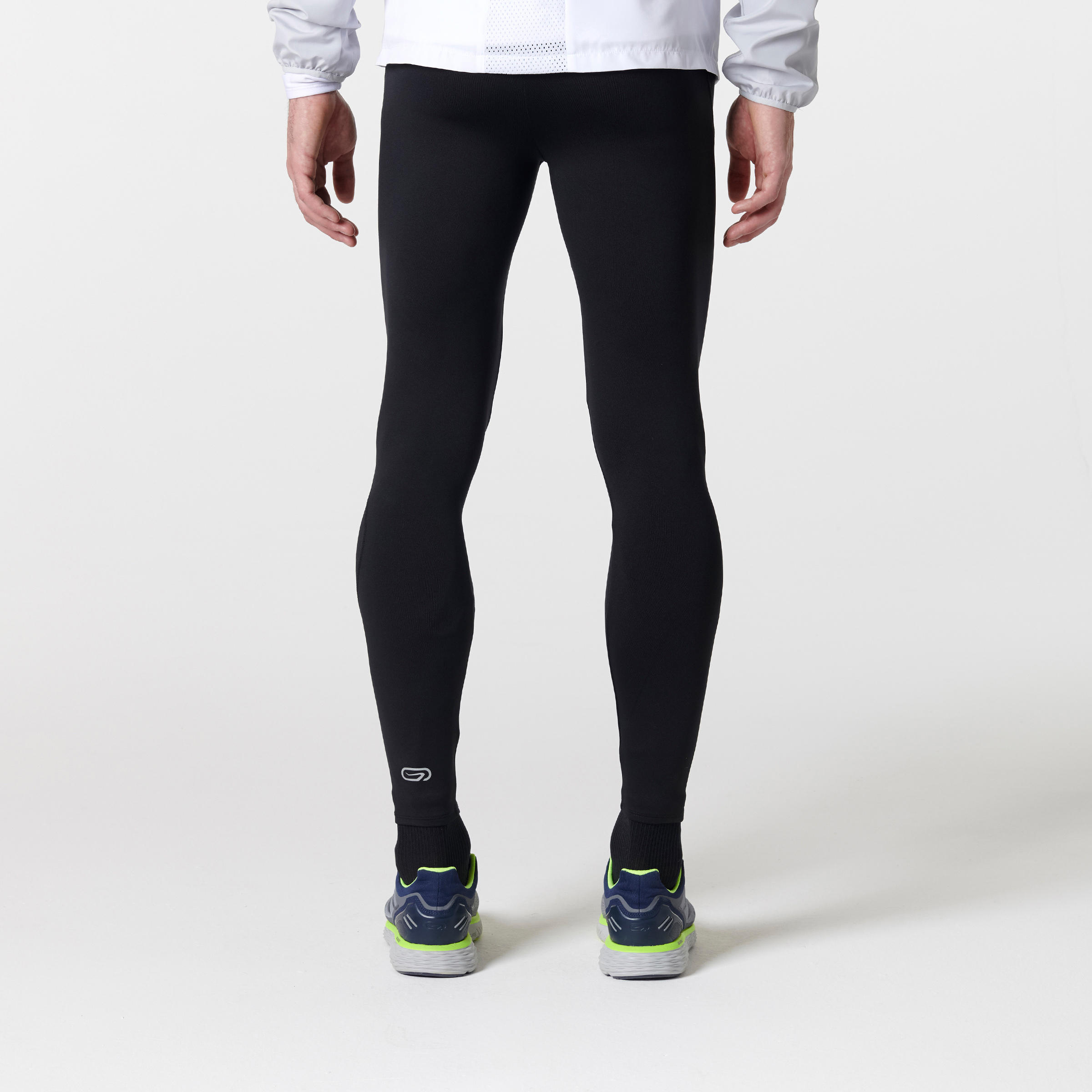 Men's Running Tights - Warm Black - Black - Kalenji - Decathlon