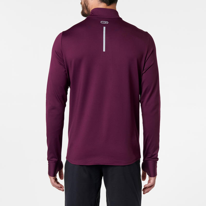 ФУТБОЛКА ДЛЯ БЕГА С ДЛИННЫМИ РУКАВАМИ МУЖСКАЯ Run Warm Decathlon 145903