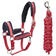 Pack licol + longe équitation cheval et poney WINNER rouge