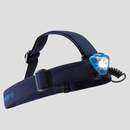 Linterna Frontal para Trail Running Onnight 210 de 100 Lúmenes Azul