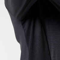 Women's Running ½-Zip Long-Sleeved T-Shirt Dry+ - black