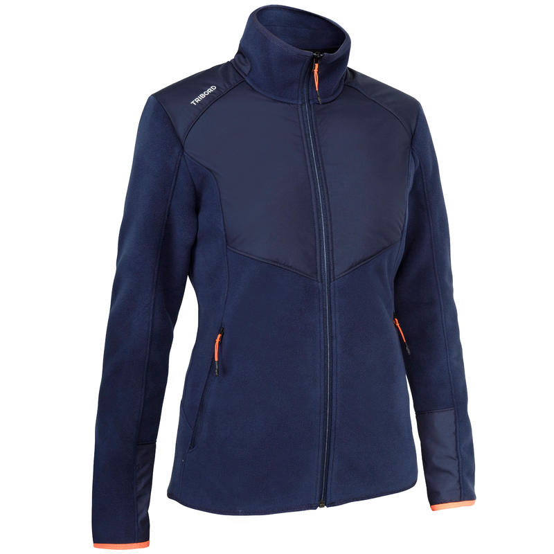 Sailing 500 Women's Warm Sailing Fleece Navy