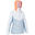 Sailing 100 Women's Waterproof Sailing Jacket - White Grey