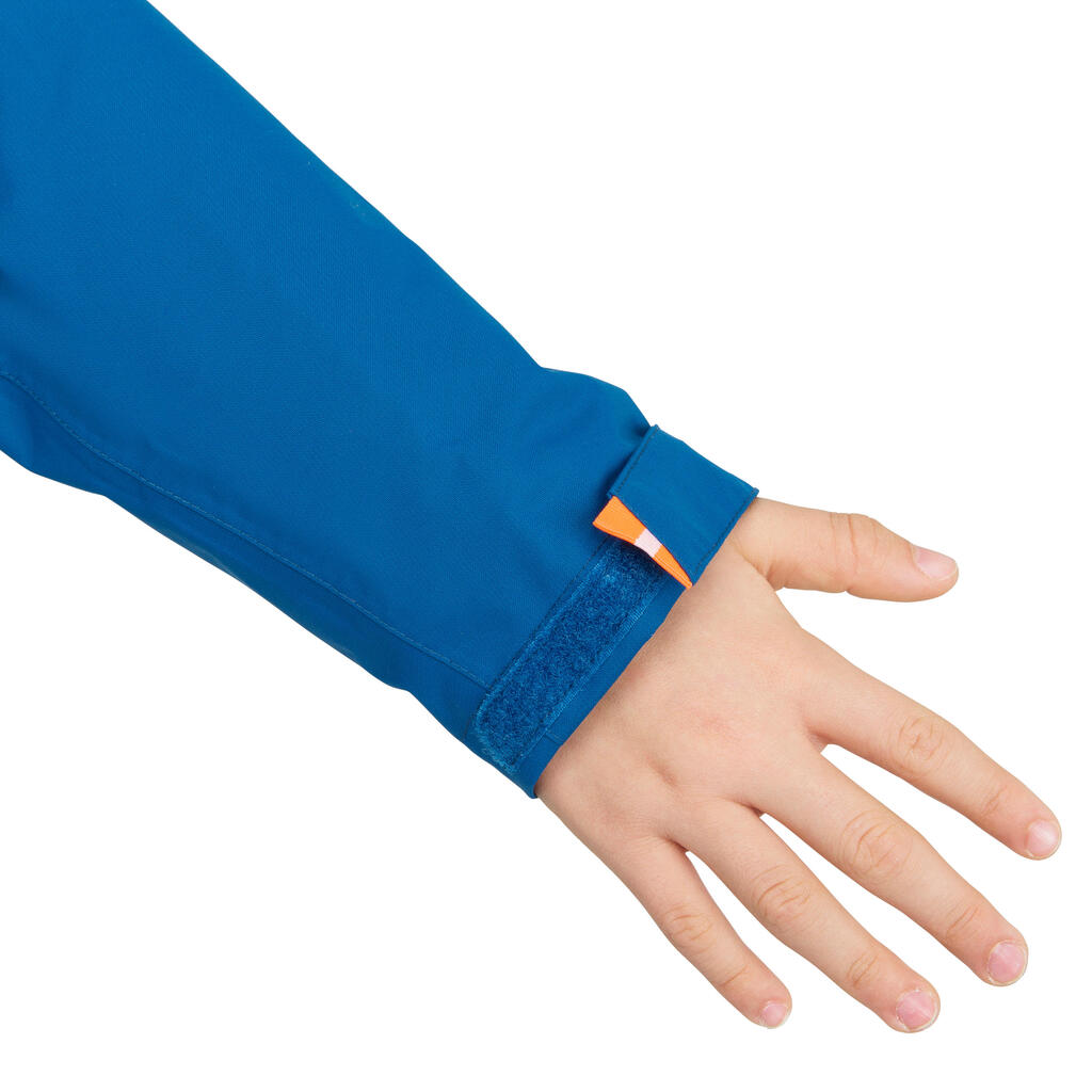 Segeljacke wasserdicht 100 Kinder blau