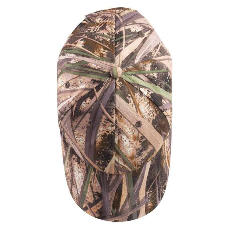 Boné de Caça 100 Camuflado Pântano