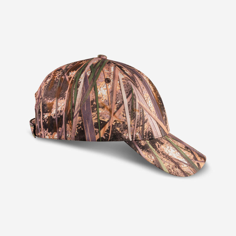 Boné de Caça 100 Camuflado Pântano