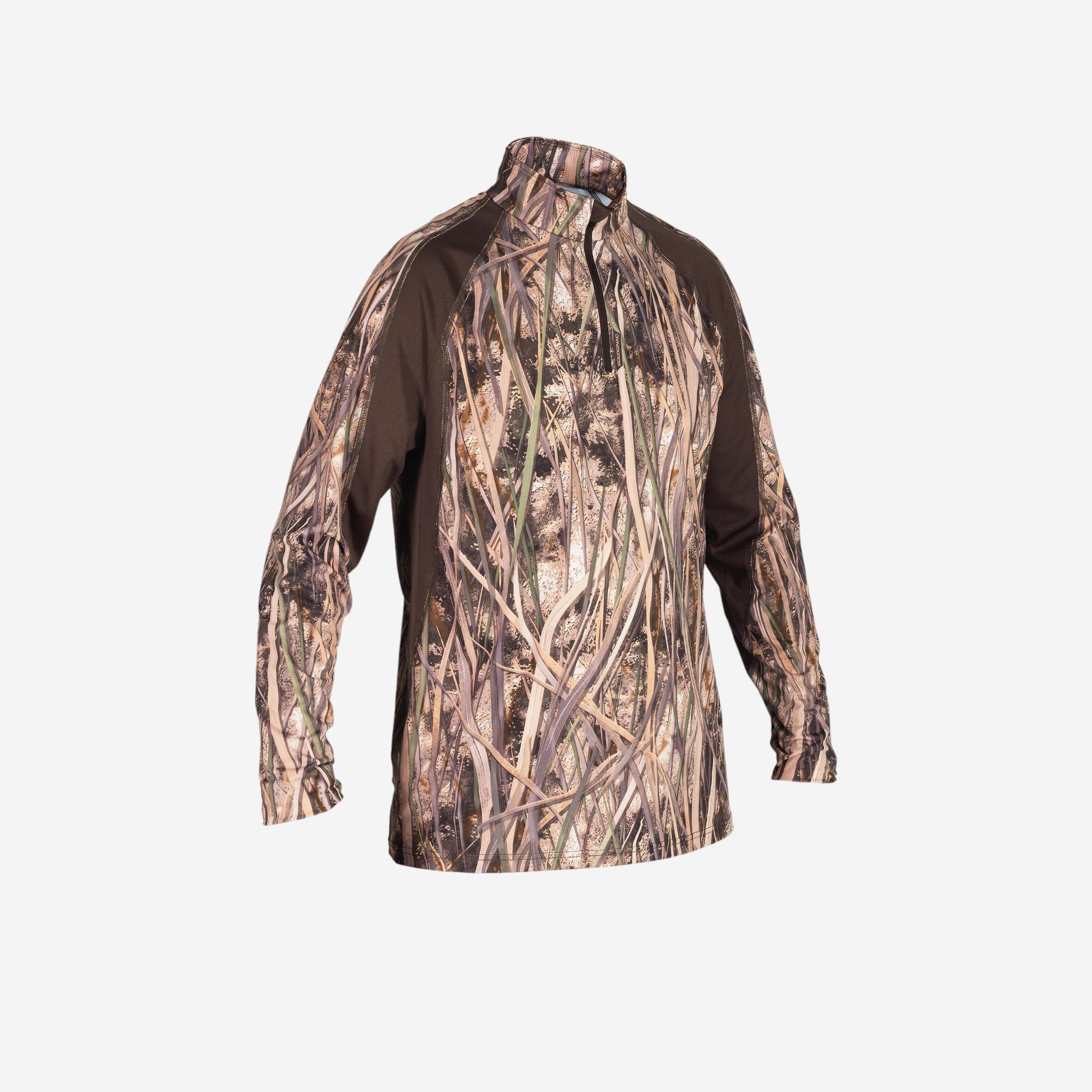 Camiseta Caza Solognac 500 Manga Larga Camuflaje Marismas Solognac Decathlon Camiseta Caza Solognac 500 Manga Larga Camuflaje Marismas Solognac Decathlon
