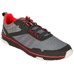 Zapatos náuticos Regata Barco Race Negro Rojo Mixtas