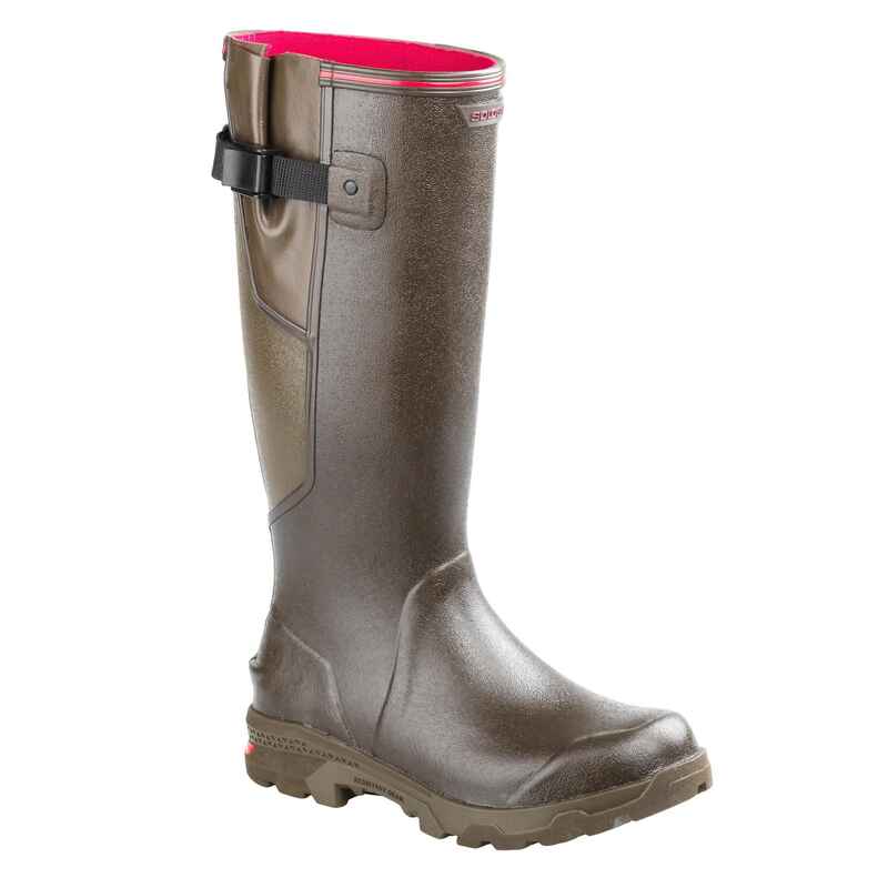 Women's Tall Wellies - Brown