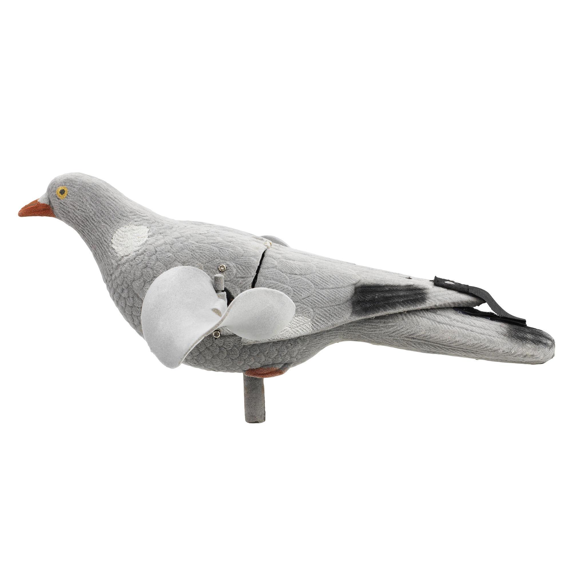 PIGEON WITH ELECTRIC ROTATING WINGS