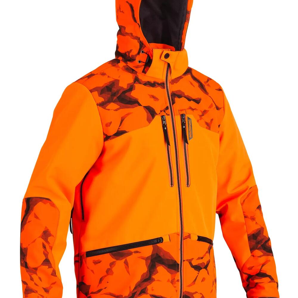 Veste coupe vent, déperlante avec aération latérale et nombreuses poches
