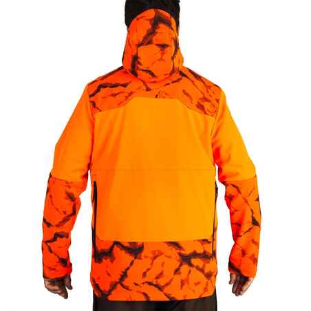 500 Softshell Hunting Jacket - Fluo Rock