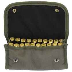 20 RIFLE BULLET HUNTING POUCH - GREEN