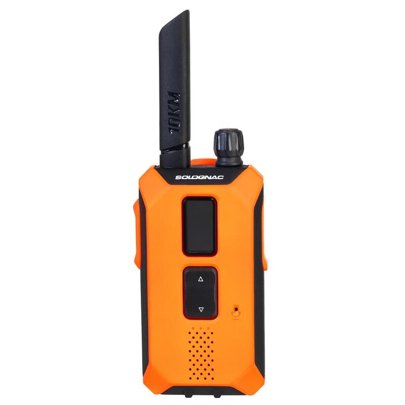 WALKIE TALKIE odporne na deszcz 10 km Solognac BGB 500