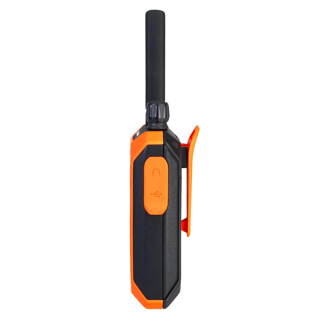 Rainproof hand-held hunting walkie-talkie BGB 500 10 km range.