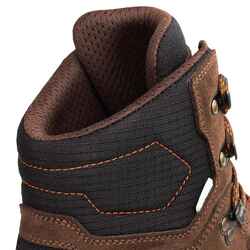 WATERPROOF ROBUST HUNTING BOOTS CROSSHUNT 500 - BROWN