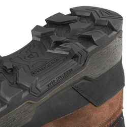 WATERPROOF ROBUST HUNTING BOOTS CROSSHUNT 500 - BROWN