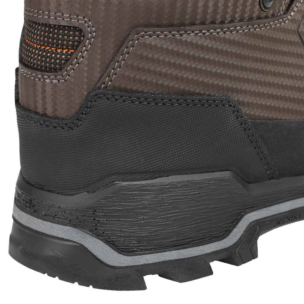 HUNTING WATERPROOF AND HARD-WEARING BOOTS CROSSHUNT 900 BROWN