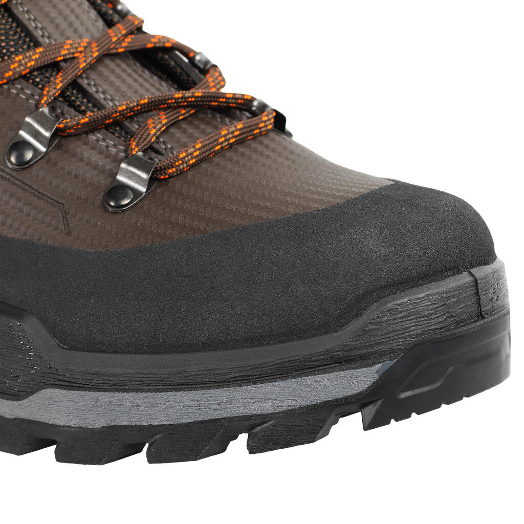 HUNTING WATERPROOF AND HARD-WEARING BOOTS CROSSHUNT 900 BROWN