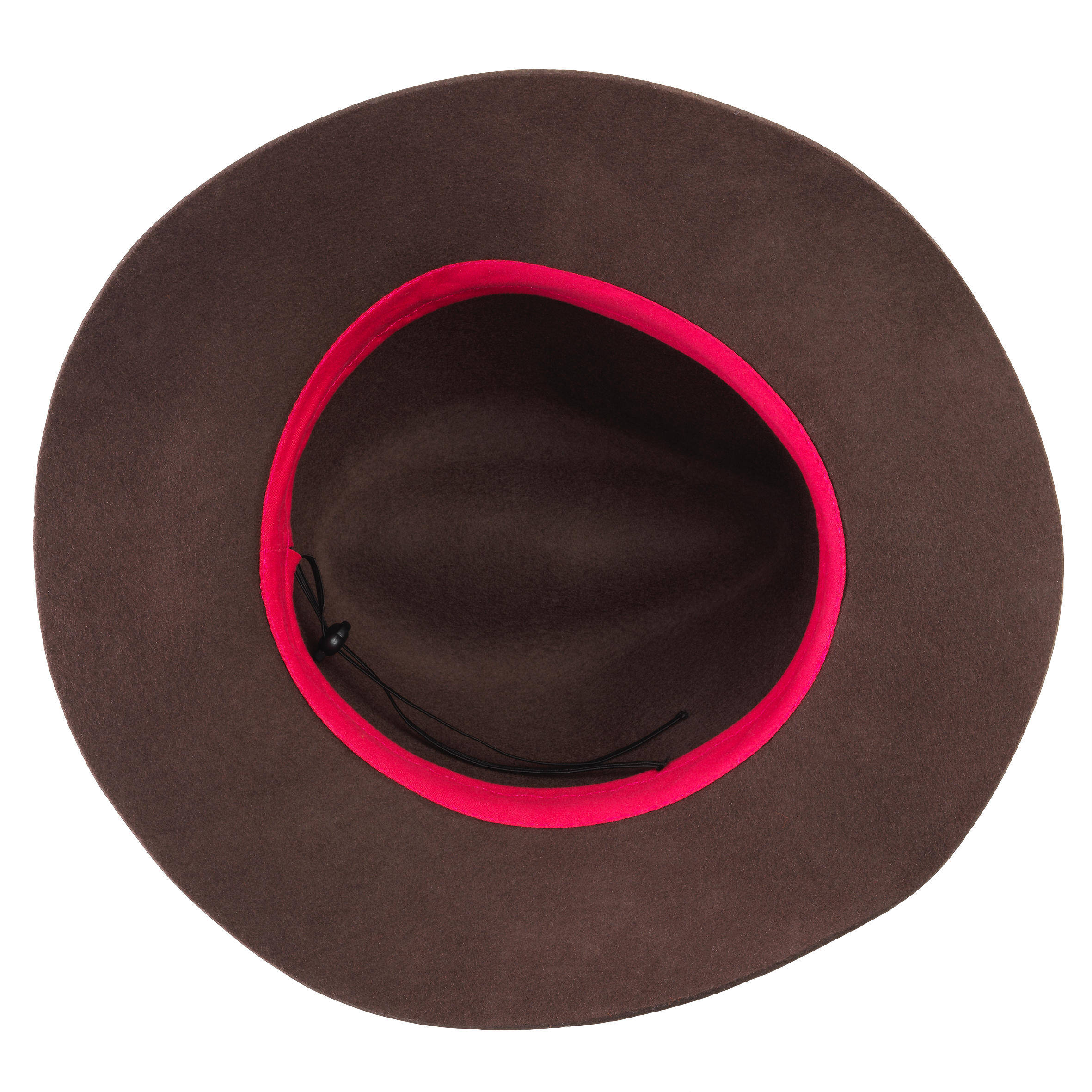 WOMEN'S WOOL FELT HUNTING HAT 500 - BROWN -  4