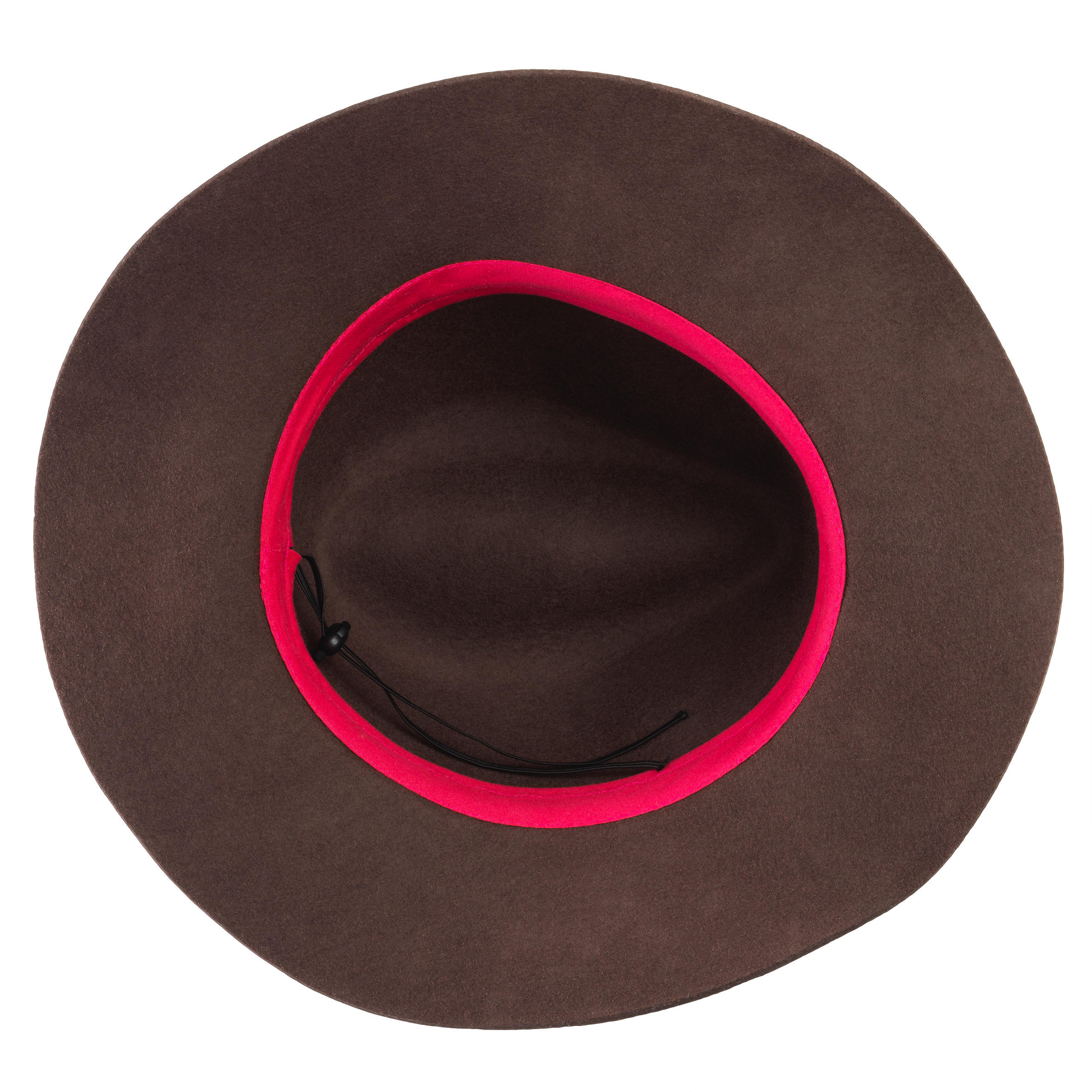 Women's Wool Felt Hunting Hat - 500 Brown - SOLOGNAC