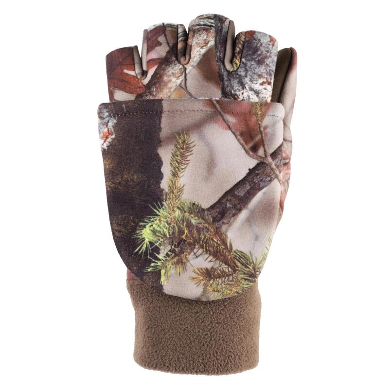 Gants 3 en 1 polyester chaud femmes - 500 camouflage