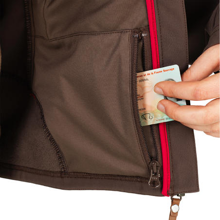 КУРТКА SOFTSHELL 500 ЖЕНСКАЯ