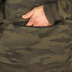 Hunting Hooded Sweatshirt 500 - Halftone Camouflage