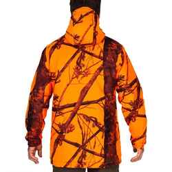 100 Warm Waterproof Jacket - Fluo Camo